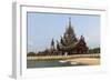 Sanctuary of Truth, Pattaya, Thailand, Southeast Asia, Asia-Rolf Richardson-Framed Photographic Print