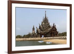 Sanctuary of Truth, Pattaya, Thailand, Southeast Asia, Asia-Rolf Richardson-Framed Photographic Print