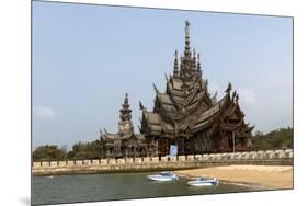 Sanctuary of Truth, Pattaya, Thailand, Southeast Asia, Asia-Rolf Richardson-Mounted Photographic Print