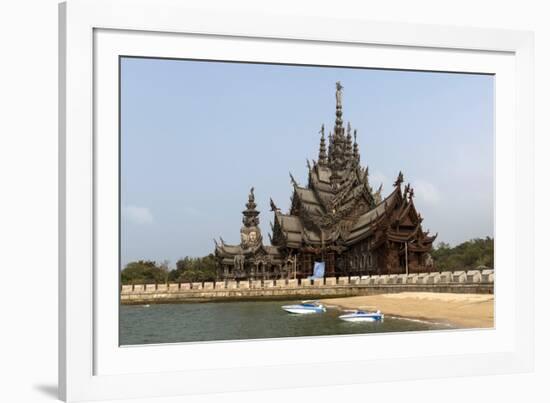 Sanctuary of Truth, Pattaya, Thailand, Southeast Asia, Asia-Rolf Richardson-Framed Photographic Print