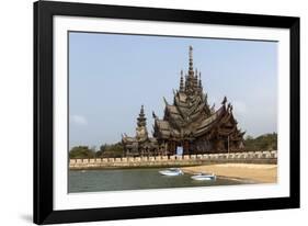 Sanctuary of Truth, Pattaya, Thailand, Southeast Asia, Asia-Rolf Richardson-Framed Photographic Print