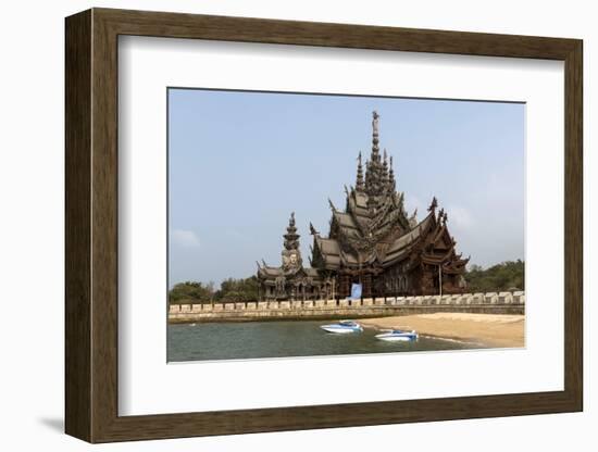 Sanctuary of Truth, Pattaya, Thailand, Southeast Asia, Asia-Rolf Richardson-Framed Photographic Print