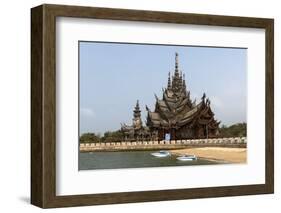 Sanctuary of Truth, Pattaya, Thailand, Southeast Asia, Asia-Rolf Richardson-Framed Photographic Print