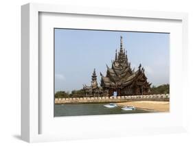 Sanctuary of Truth, Pattaya, Thailand, Southeast Asia, Asia-Rolf Richardson-Framed Photographic Print