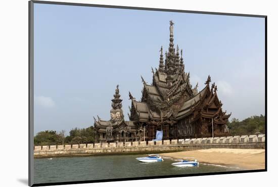 Sanctuary of Truth, Pattaya, Thailand, Southeast Asia, Asia-Rolf Richardson-Mounted Photographic Print