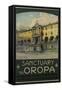 Sanctuary to Oropa Poster-G. Bozzalla-Framed Stretched Canvas