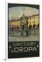 Sanctuary to Oropa Poster-G. Bozzalla-Framed Premium Photographic Print