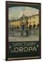 Sanctuary to Oropa Poster-G. Bozzalla-Framed Premium Photographic Print