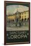 Sanctuary to Oropa Poster-G. Bozzalla-Framed Photographic Print