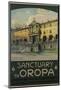 Sanctuary to Oropa Poster-G. Bozzalla-Mounted Photographic Print