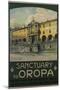 Sanctuary to Oropa Poster-G. Bozzalla-Mounted Photographic Print