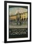 Sanctuary to Oropa Poster-G. Bozzalla-Framed Photographic Print