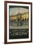 Sanctuary to Oropa Poster-G. Bozzalla-Framed Photographic Print