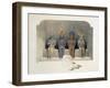 Sanctury of the Temple of Abu Simbel, Egypt, 19th century-David Roberts-Framed Giclee Print