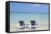 Sand and Beach Chairs Await Tourists, Varadero, Cuba-Bill Bachmann-Framed Stretched Canvas