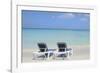 Sand and Beach Chairs Await Tourists, Varadero, Cuba-Bill Bachmann-Framed Photographic Print