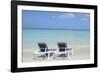 Sand and Beach Chairs Await Tourists, Varadero, Cuba-Bill Bachmann-Framed Photographic Print