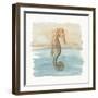 Sand and Sea III-Lisa Audit-Framed Art Print