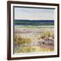 Sand and Sea-Libby Smart-Framed Art Print