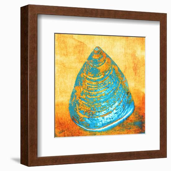 Sand And Shell-null-Framed Art Print