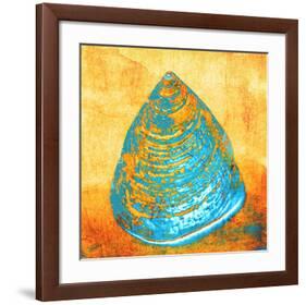 Sand And Shell-null-Framed Art Print