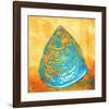 Sand And Shell-null-Framed Art Print