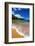 Sand and surf at Lumahai Beach, Island of Kauai, Hawaii, USA-Russ Bishop-Framed Photographic Print