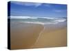 Sand and Surf, Waitpinger Beach, Fleurieu Peninsula, South Australia, Australia, Pacific-Neale Clarke-Stretched Canvas