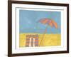 Sand and Surf-Jan Weiss-Framed Art Print