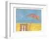 Sand and Surf-Jan Weiss-Framed Art Print