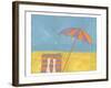 Sand and Surf-Jan Weiss-Framed Art Print