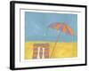 Sand and Surf-Jan Weiss-Framed Art Print