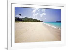 Sand and Water Zoni Beach Culebra Puerto Rico-George Oze-Framed Photographic Print