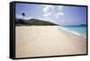 Sand and Water Zoni Beach Culebra Puerto Rico-George Oze-Framed Stretched Canvas