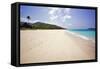 Sand and Water Zoni Beach Culebra Puerto Rico-George Oze-Framed Stretched Canvas