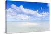 Sand Bank in Aitutaki Lagoon, Cook Islands-Matteo Colombo-Stretched Canvas