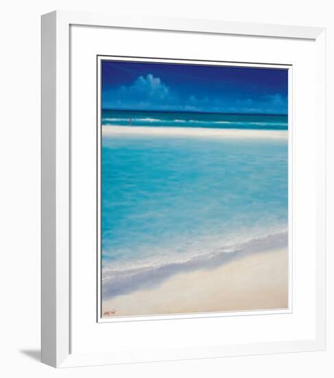 Sand Bar 1-Derek Hare-Limited Edition Framed Print