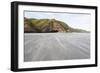 Sand Being Blown Along Windy Wharariki Beach-Matthew Williams-Ellis-Framed Photographic Print