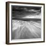 Sand Blowing across the Beach, Alnmouth, Alnwick, Northumberland, England, United Kingdom, Europe-Lee Frost-Framed Photographic Print