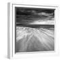 Sand Blowing across the Beach, Alnmouth, Alnwick, Northumberland, England, United Kingdom, Europe-Lee Frost-Framed Photographic Print