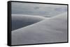 Sand Blows across a Dune in Brazil's Lencois Maranhenses National Park-Alex Saberi-Framed Stretched Canvas