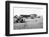Sand covered farm at Mills, New Mexico, 1935-Dorothea Lange-Framed Photographic Print