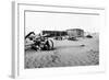 Sand covered farm at Mills, New Mexico, 1935-Dorothea Lange-Framed Photographic Print