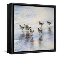 Sand Dancers Square-Bruce Nawrocke-Framed Stretched Canvas