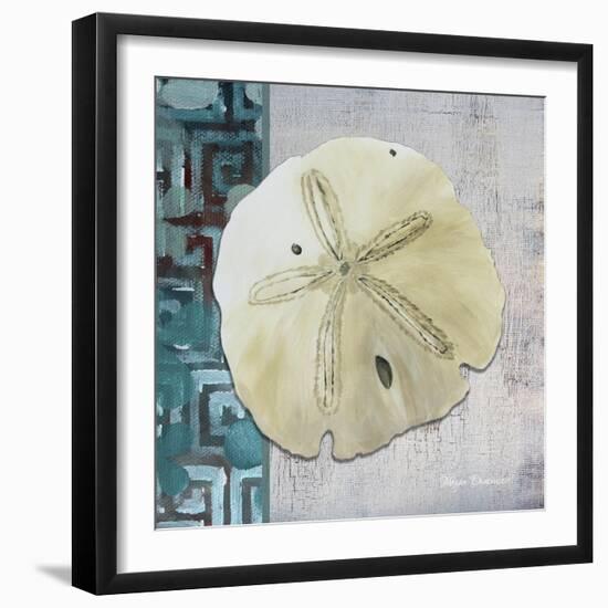 Sand Dollar 1-Megan Aroon Duncanson-Framed Premium Giclee Print