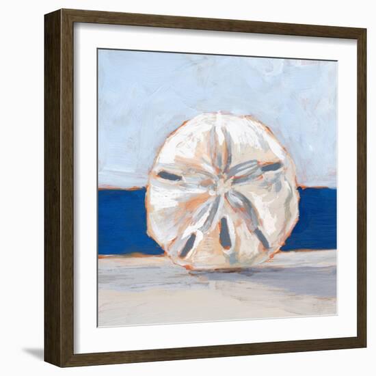 Sand Dollar By the Sea-Ethan Harper-Framed Art Print