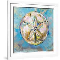 Sand Dollar-Jeanette Vertentes-Framed Art Print