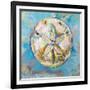 Sand Dollar-Jeanette Vertentes-Framed Art Print