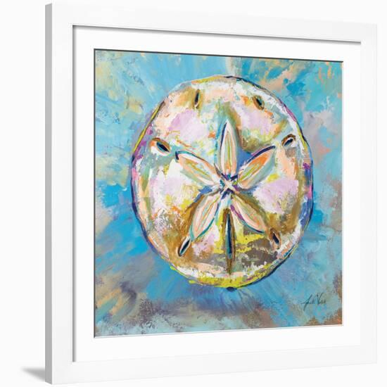 Sand Dollar-Jeanette Vertentes-Framed Art Print