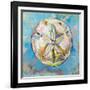 Sand Dollar-Jeanette Vertentes-Framed Art Print